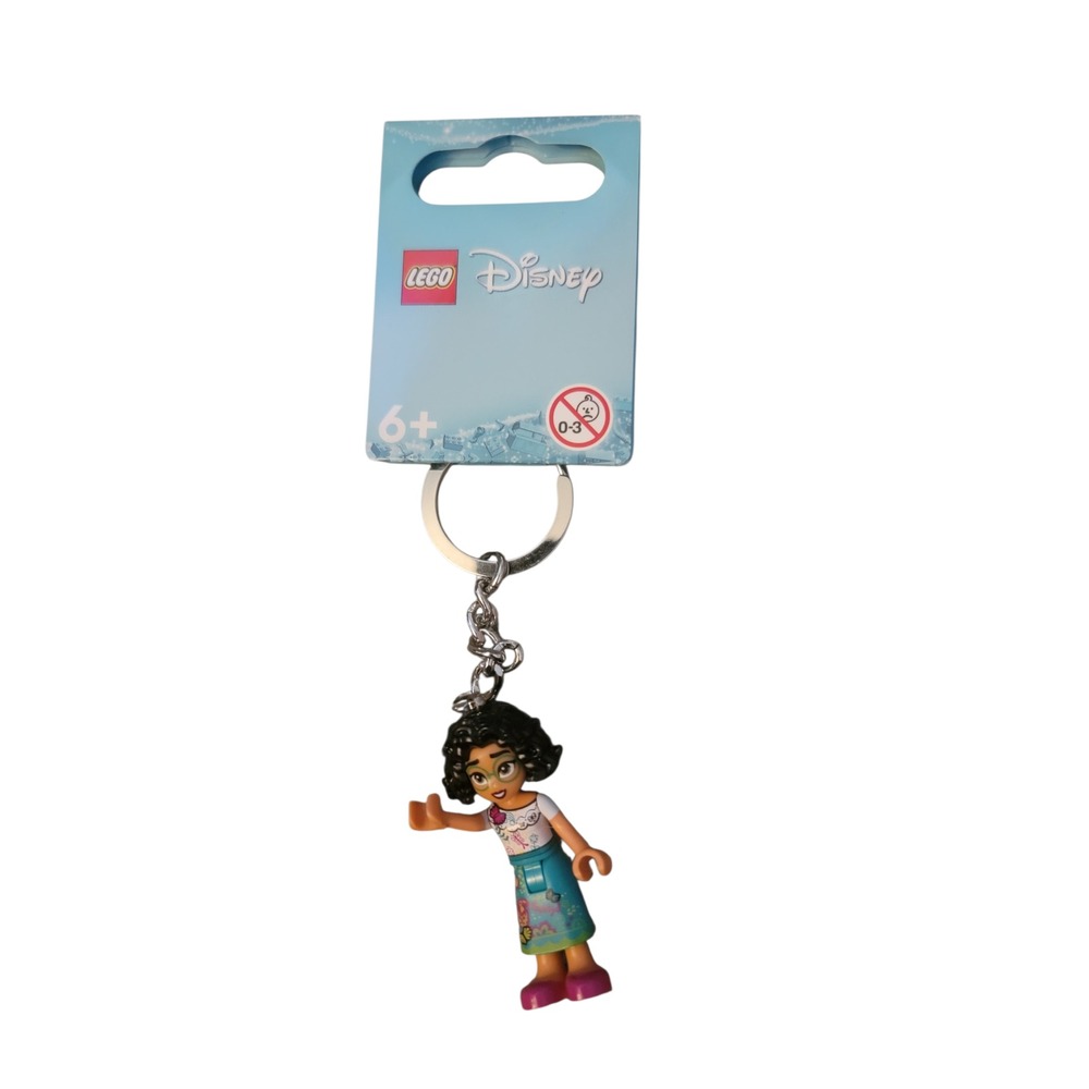 LEGO Disney Encanto Mirabel Madrigal Keychain OS Teal New Minifigure 854287